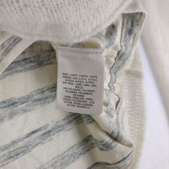 Anthropologie MOTH Vanessa Layered Pullover Sweater Top, Alpaca Wool Women's S - Picture 8 of 8